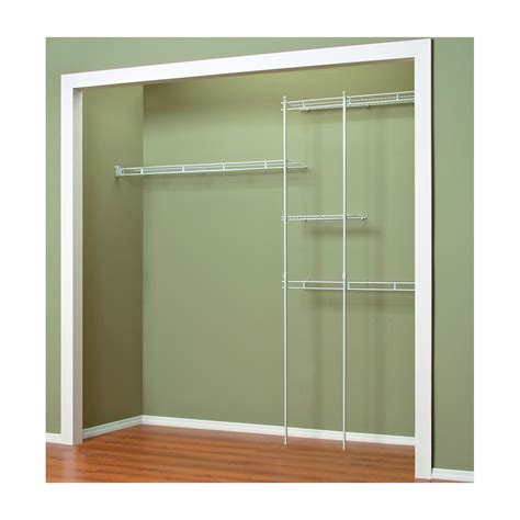 5 to 8-Ft. Shelf & Rod Closet Organizer Kit | CLOSETMAID