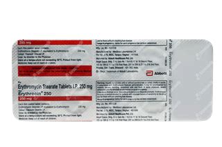 Erythrocin 250 MG | Order Erythrocin 250 MG Tablet Online at Truemeds