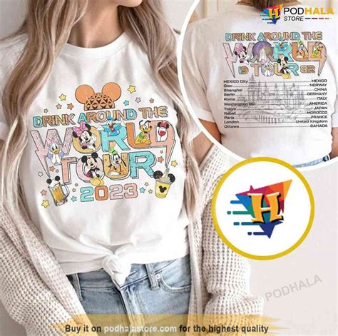 Mickey And Friends Epcot Trip Shirt, Disney Family Trip Matching Shirt - Bring Your Ideas ...