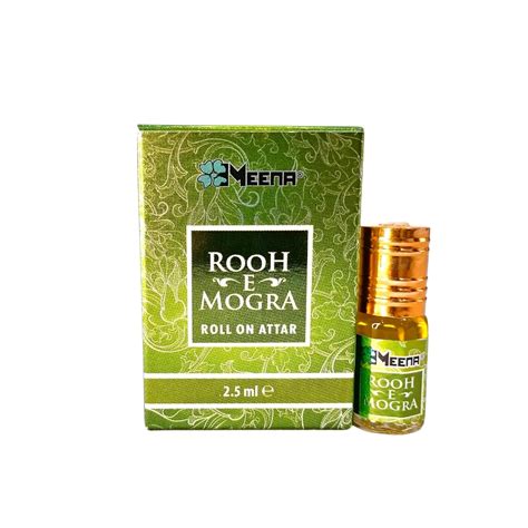 KhwajaDarbar Non-Alcoholic Rooh-E-Mogra Fragrance Roll-On Attar Perfume ...
