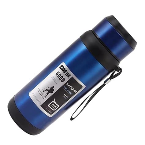 KNYUC MART Insulated Water Bottle with LED Temperature Display, 1200ml ...