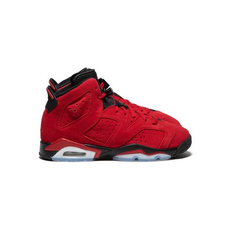 Jordan 6 Black Varsity Red