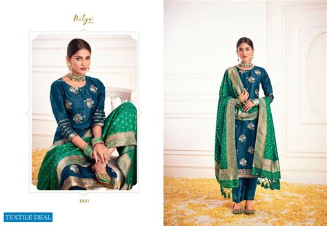 LT Nitya Vol-182 Wholesale Silk Jacquard Festive Indian Salwar Suits ...