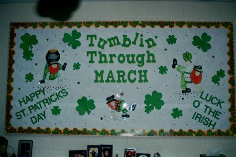 March Themed Bulletin Boards
