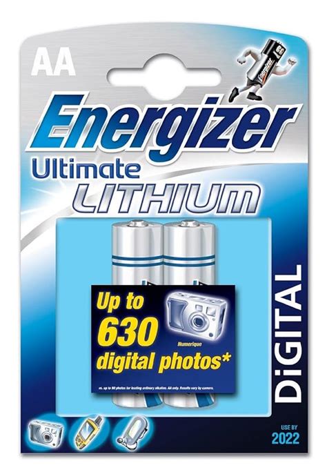 Energizer AA Ultimate Lithium Batteries 4 Pack : Amazon.in: Electronics