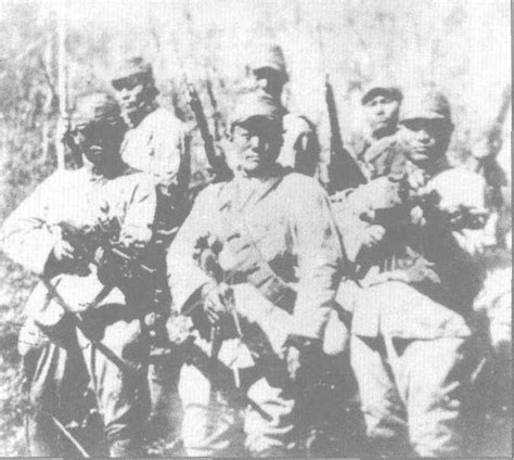 东北抗日联军转战在白山黑水之间。图为抗联第1路军一部-中国抗日战争-图片