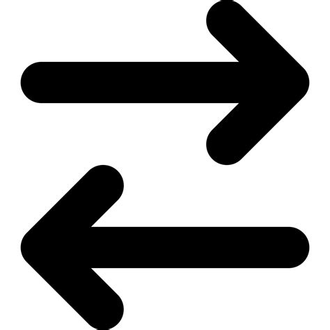 Font Awesome Arrow Right Arrow Left Icon | Font Awesome Iconpack | Font ...