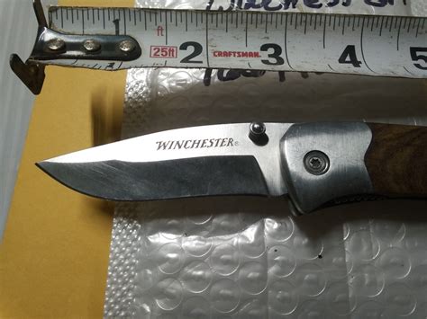 WINCHESTER FOLDING KNIFE 4661120A 3" BLADE, 6.6" OVERALL, 3.75" CLO NICE SHAPE | eBay