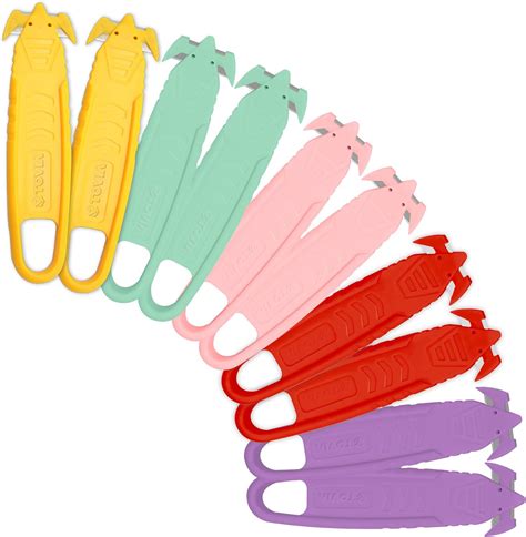 T TOVIA Safety Box Cutter Knife of Recessed Concealed Stainless Steel ...