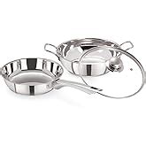 Buy Pristine Tri Ply Induction Compatible Sandwich Base Cooking ...