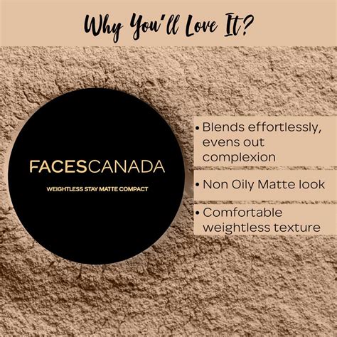 FACES CANADA Strobe Cream (18ml) + Weightless Compact Powder (9gm ...