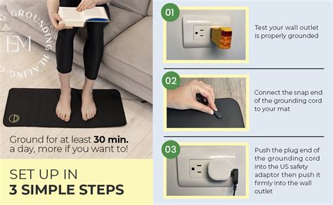 Amazon.com: EARTH AND MOON Grounding Mat for Bed, Recharge Your Mind ...