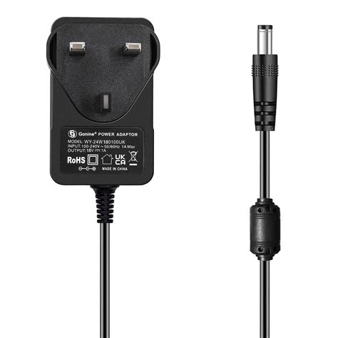 Gonine AC 100V-240V Converter Adapter DC 18V 1A Power Supply Adapter ...
