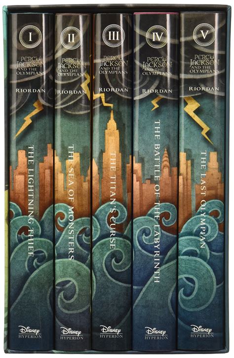 Percy Jackson Hardcover Box Set | Rick Riordan Book | In-Stock - Buy ...