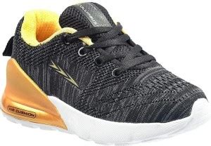 COLUMBUS North Black Gold Child Running Shoes For Men - Buy COLUMBUS ...