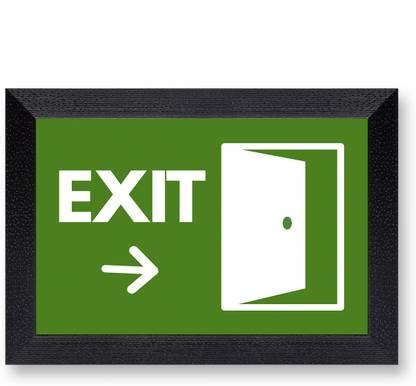 Ritwika's Exit Trip Hazard Emergency Sign Price in India - Buy Ritwika ...