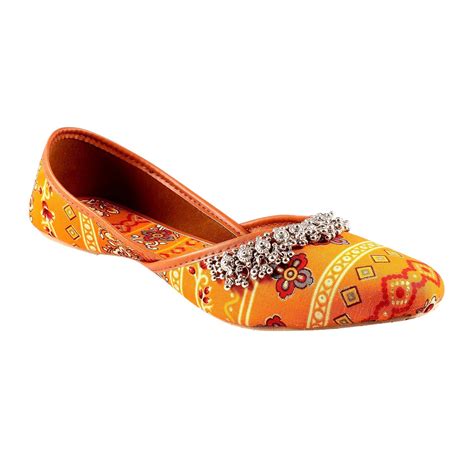 Babbotty Rajasthani Jaipuri Work Juttis Mojari for Women & Girls ...