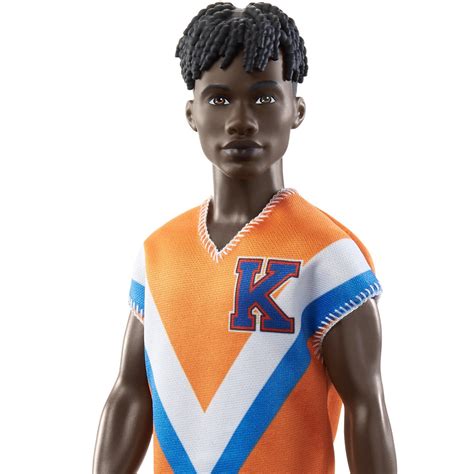 Barbie Ken Fashionista Doll #203 with Orange Sweater Vest