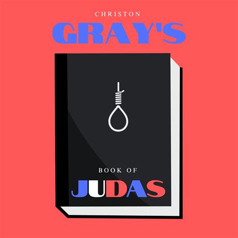 Christon Gray’s Book of Judas | PayPal