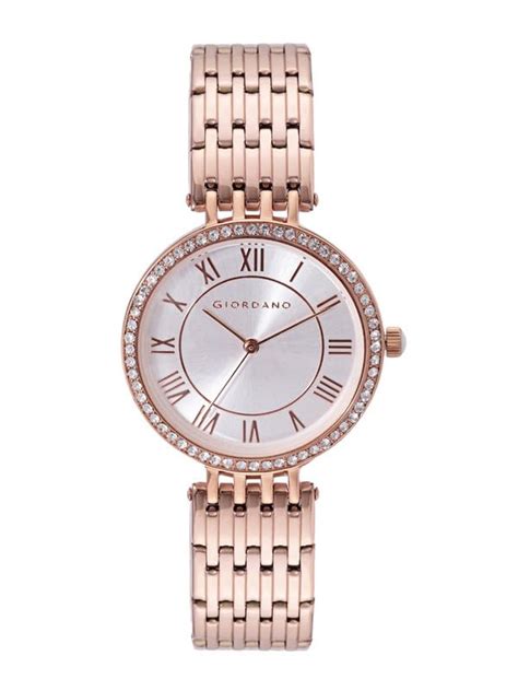 Giordano Eleganza Collection Watch for Women with Stainless Steel Strap ...