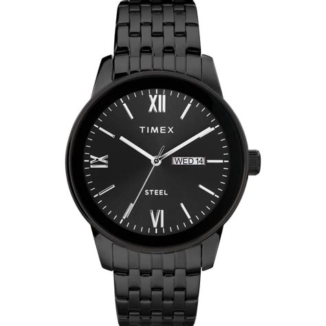 TIMEX Trend Black Round Dial Analog Men's Watch - TW2T50400AP