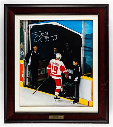 Lot Detail - Steve Yzerman "The Last Step" Signed Limited-Edition ...