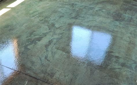 Beach Stained Concrete Floors