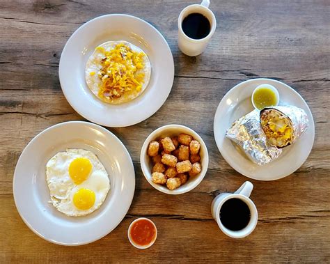 Spanish Breakfast Menu