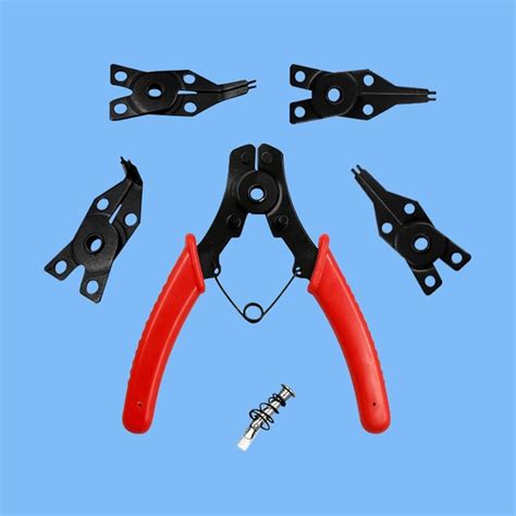 ZAFONI Snap Ring Pliers Set, 4 In 1 Combination Circlip Snap Ring ...