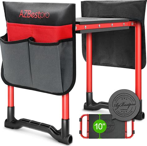 Amazon.com: Clarfey Garden Kneeler and Seat, 2024 Upgraded Foldable ...