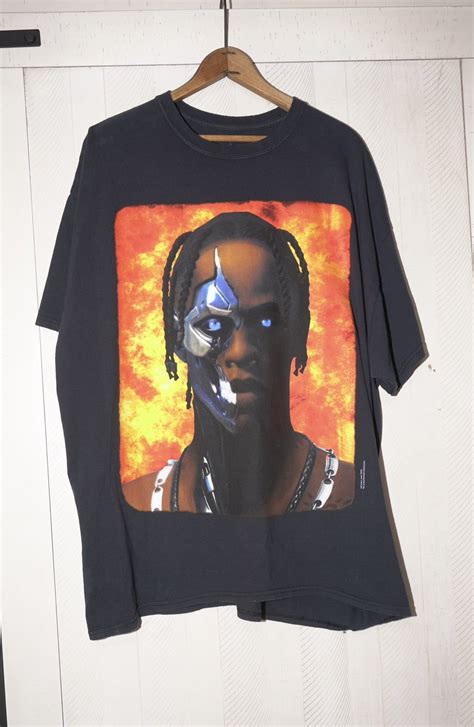 Travis Scott Travis Scott x Fortnite T-3500 Portrait T-Shirt | Grailed