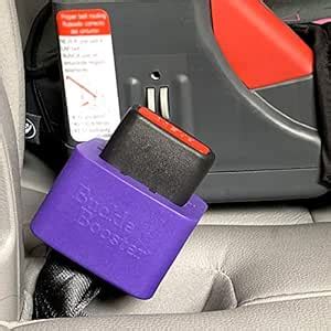 Buy 2-Pack Seat Belt Buckle Booster (BPA Free) - Raises Your Seat Belt ...