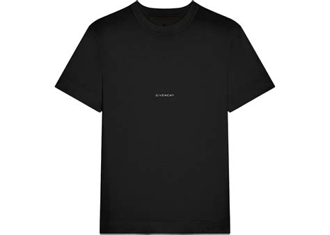 Givenchy Slim Fit Printed Jersey T-Shirt Black/White Price in India ...