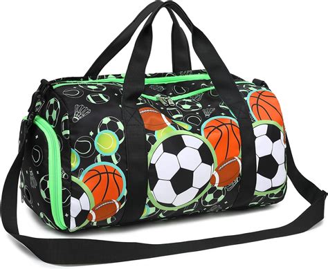 Amazon.com | BTOOP Kids Overnight Bag for Boys Small Soccer Sports Gym ...