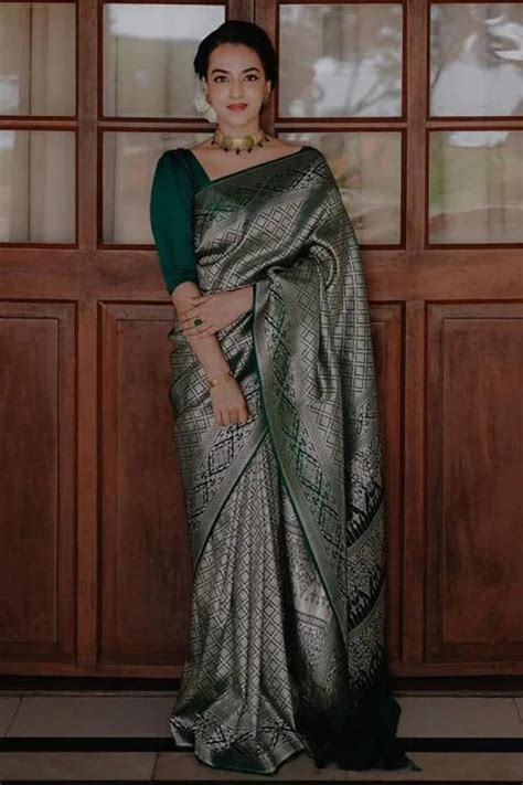 Stylish Weaving Silk Saree For Womens - shubhkalastore.com