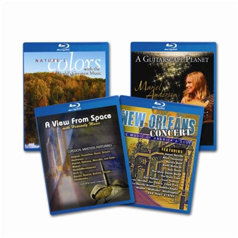 Blu Ray Starter Set A Guitarscape Planet Natures Colors New ...