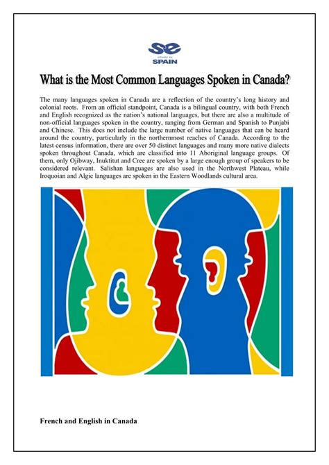 PPT - What is the Most Common Languages Spoken in Canada PowerPoint ...