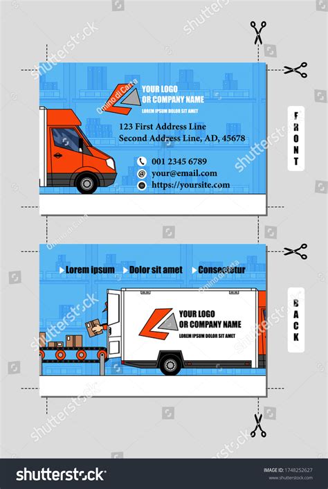 Transportation Business Cards 的图像结果