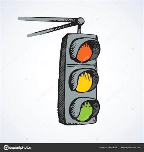 Traffic Light Drawing at GetDrawings | Free download