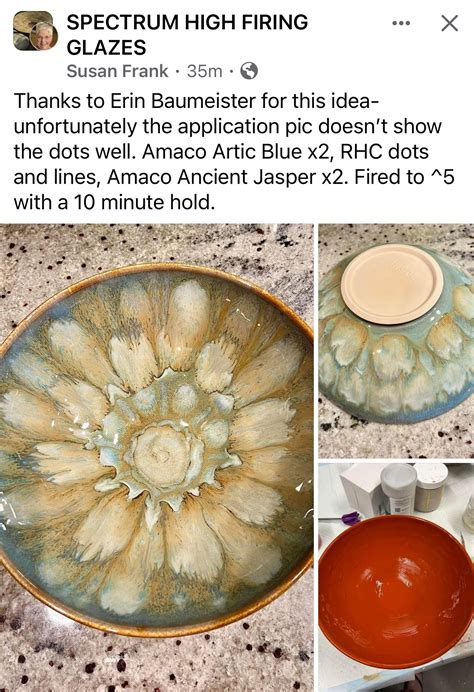 Pin by Michele Dickey on Ceramic Glazes and Combos | Ceramic glaze ...