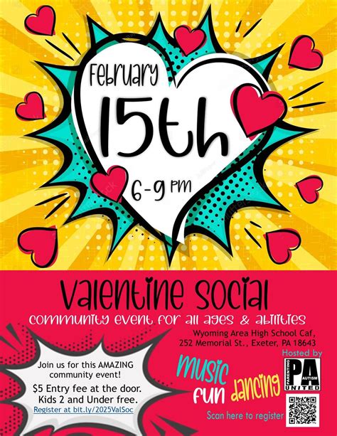 POSTPONED! Community Valentine Social 2025!, 252 Memorial St, Exeter ...