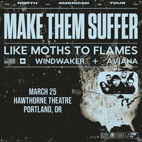 Make Them Suffer with Like Moths To Flames, Aviana and Windwaker ...