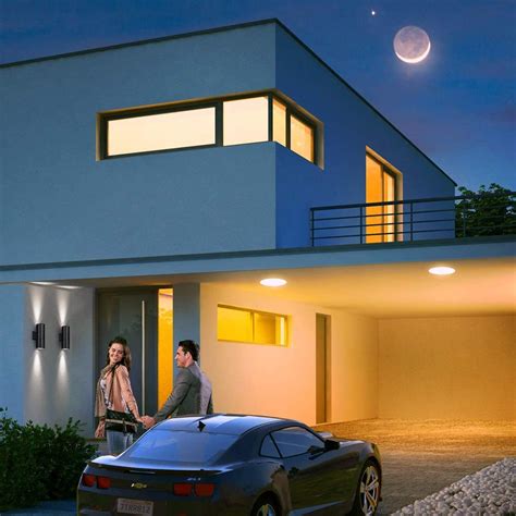 Buy Outdoor Wall Light,Bling Dusk to Dawn Exterior Lighting with Sensor ...