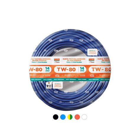 Cable TW 80 14 AWG +Plus Nuevo Estriado