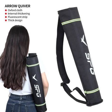 SPG Arrow Quiver Bag – Oxford Cloth Back & Hip Carry Arrow Holder ...