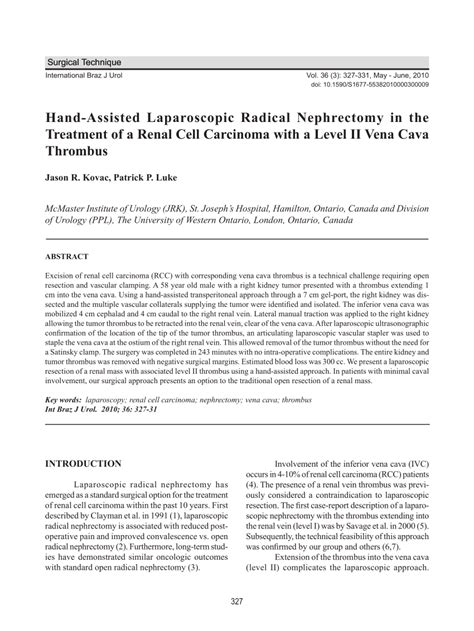 Image result for Hand-Assisted Radical Nephrectomy