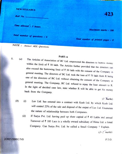 SBEC Dec21 - It's great to score high marks in semester end exams, many ...