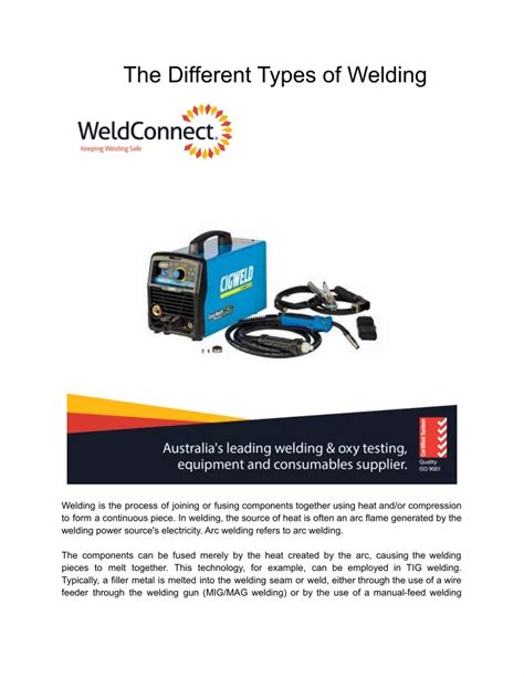Types of Welding Explained 的图像结果