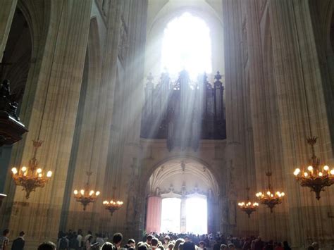 Temple at night illuminated with light from decorations