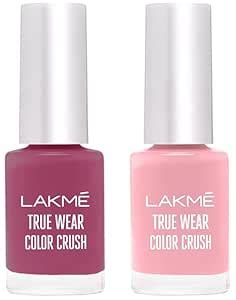 Buy LAKMÉ True Wear Glossy Finish Color Crush 20 6Ml & True Wear Color ...